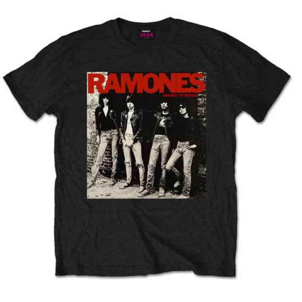 RAMONES ラモーンズ (来日 45周年 ) - ROCKET TO RUSSIA / Tシャツ / メンズ - PGS